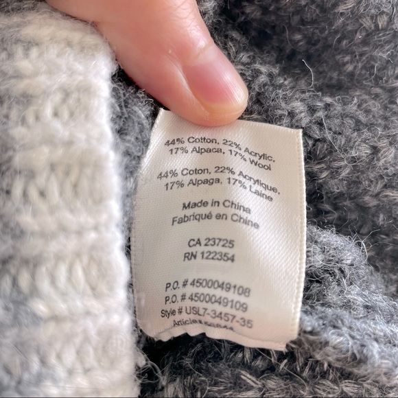 Aritzia Wilfred Free Cotton Alpaca Wool Blend Knit Sweater - Picture 9 of 10